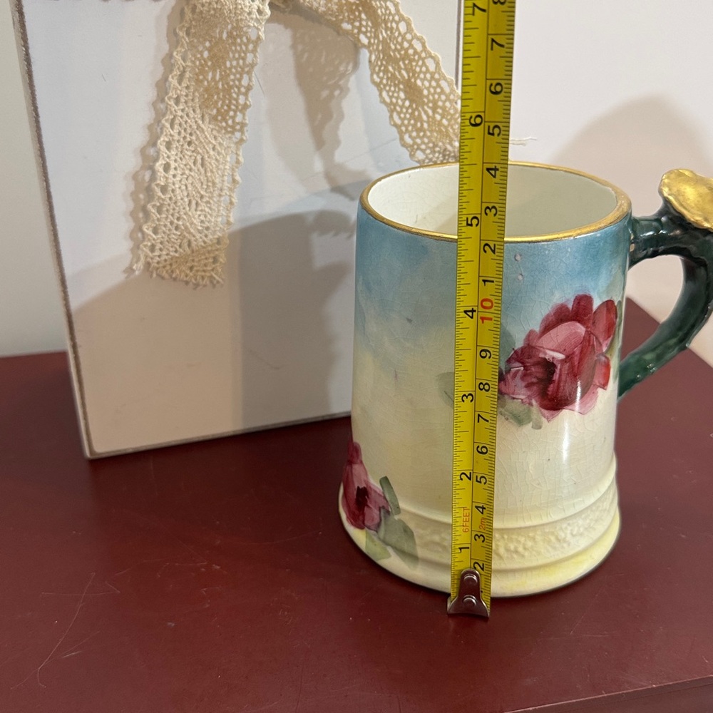 Vintage hand-painted porcelain mug - Picture 7 of 7